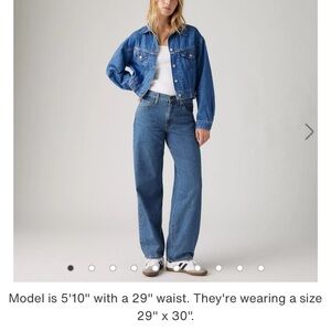 Levi’s Premium Baggy Dad Jean